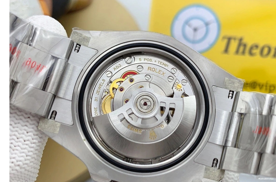 SS Clean Airking 40mm 126900 SS Black SH3230 Num 0520